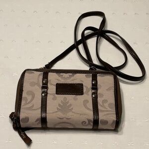 thirty-one Crossbody Brown Strap Nine Card Holder​